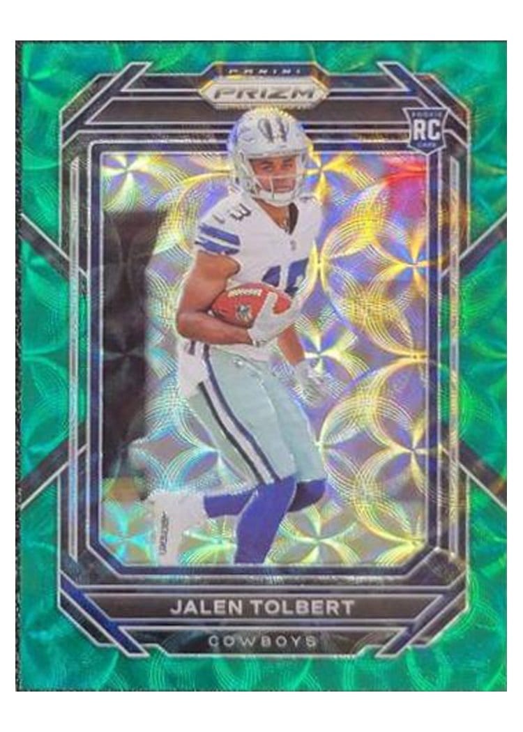 2022 Panini Prizm Base Set Jalen Tolbert #333 card