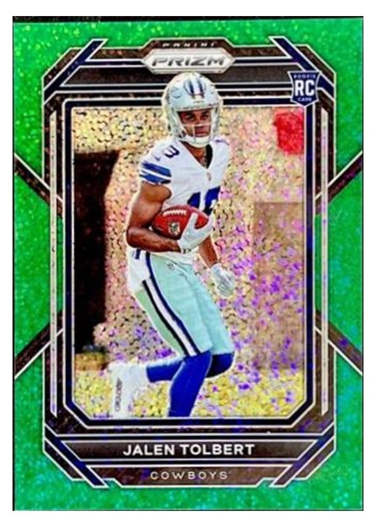 2022 Panini Prizm Base Set Jalen Tolbert #333 card