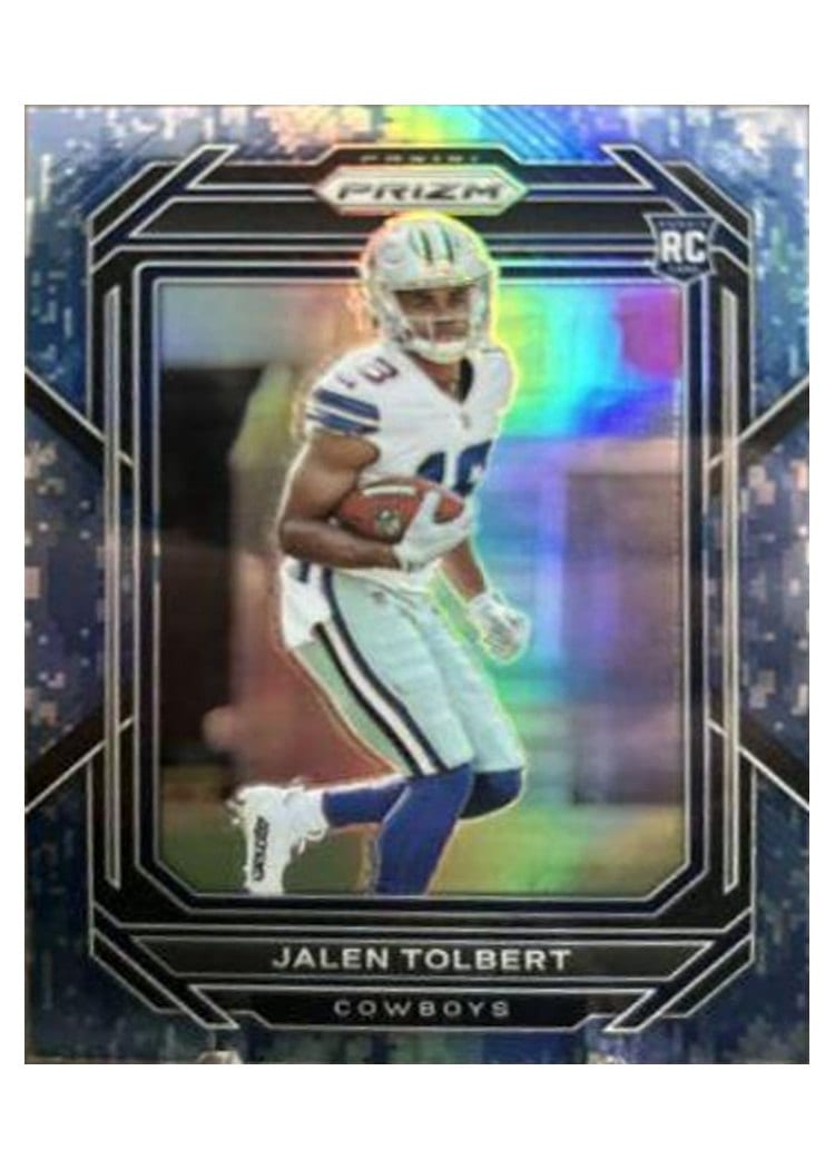 2022 Panini Prizm Base Set Jalen Tolbert #333 card
