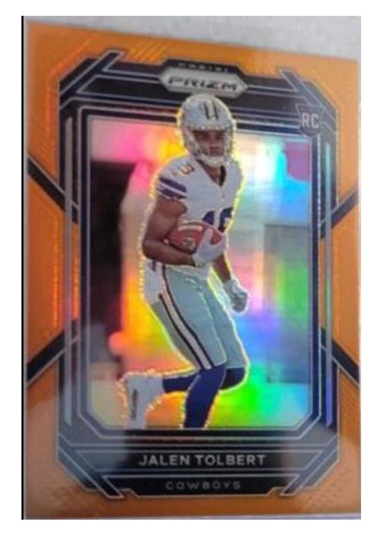 2022 Panini Prizm Base Set Jalen Tolbert #333 card