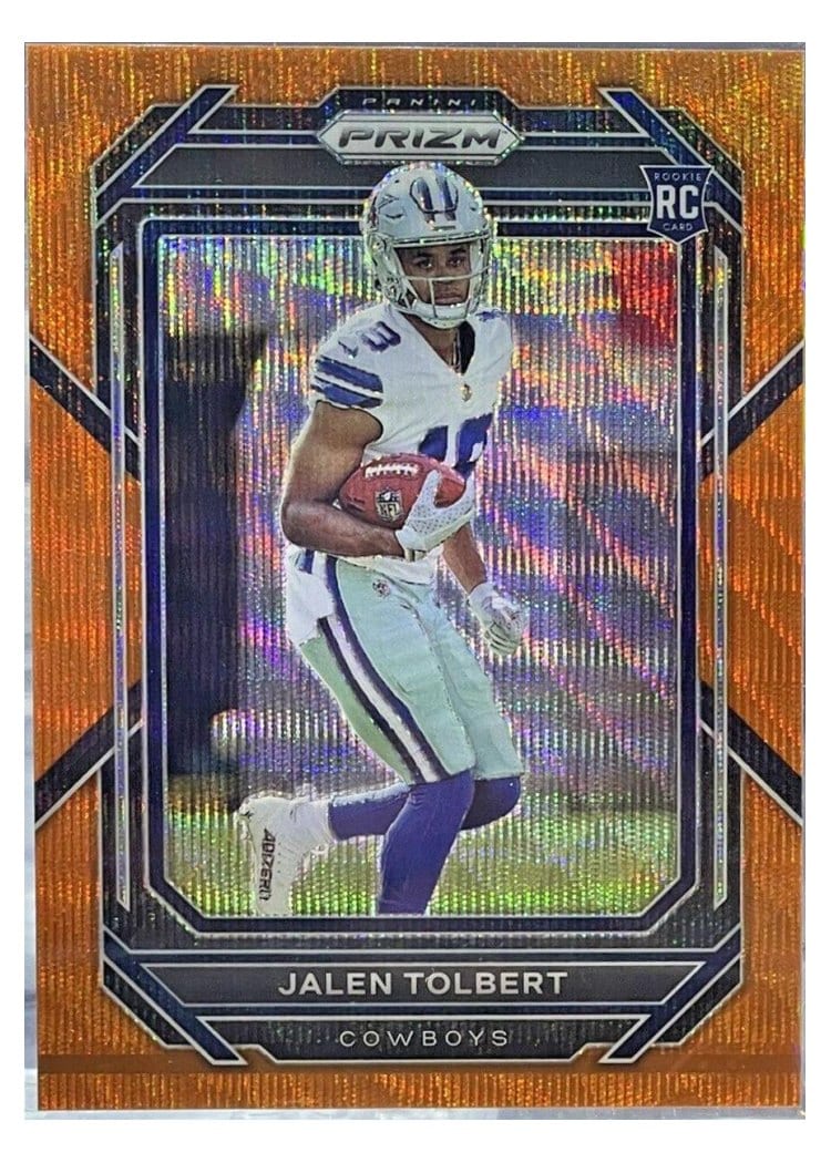 2022 Panini Prizm Base Set Jalen Tolbert #333 card