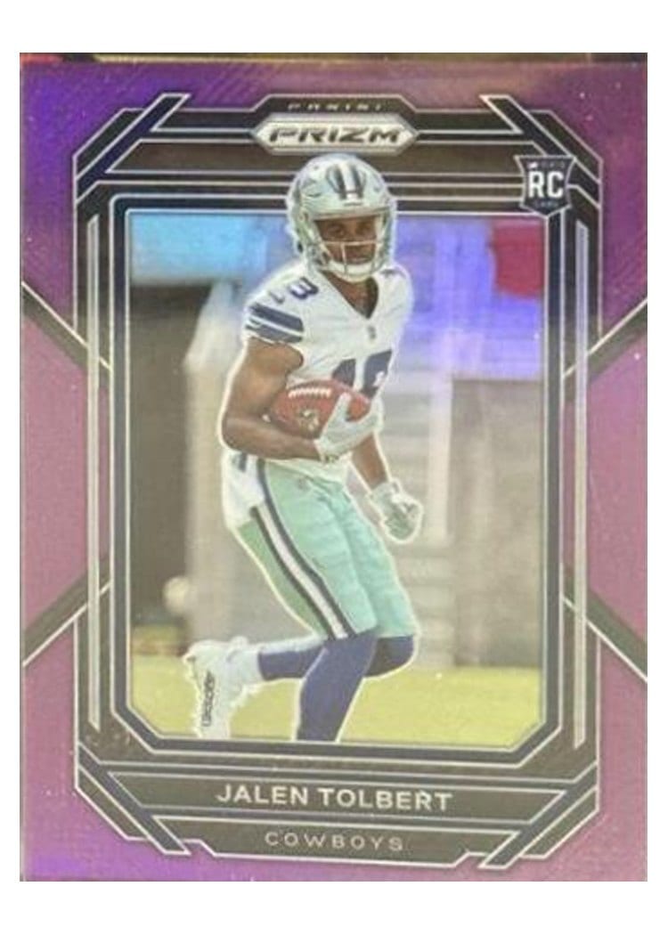 2022 Panini Prizm Base Set Jalen Tolbert #333 card