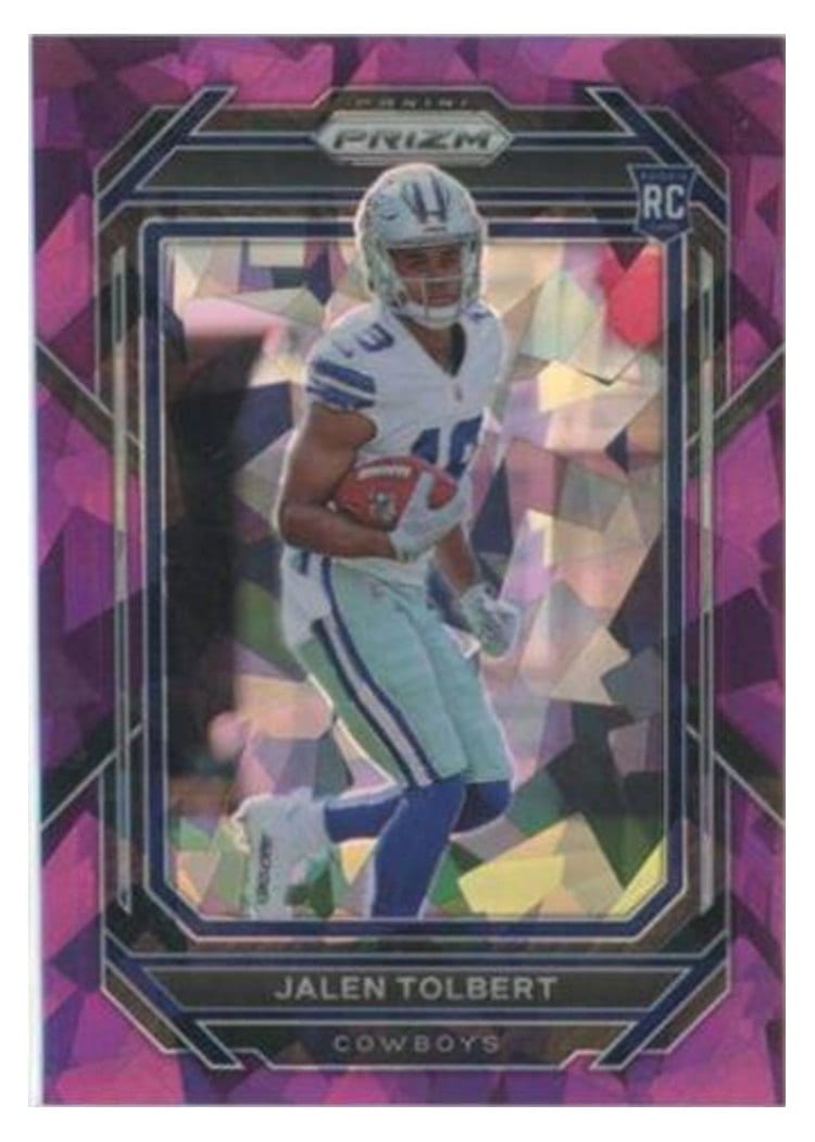 2022 Panini Prizm Base Set Jalen Tolbert #333 card