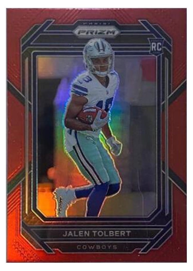2022 Panini Prizm Base Set Jalen Tolbert #333 card