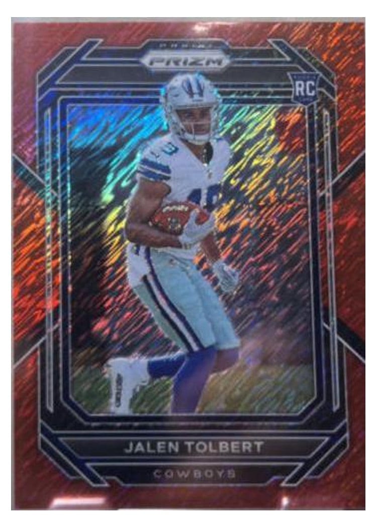 2022 Panini Prizm Base Set Jalen Tolbert #333 card