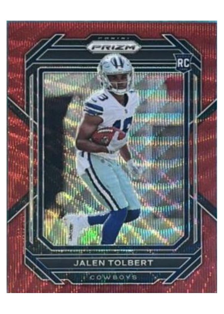 2022 Panini Prizm Base Set Jalen Tolbert #333 card
