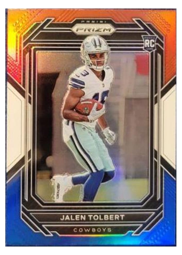 2022 Panini Prizm Base Set Jalen Tolbert #333 card