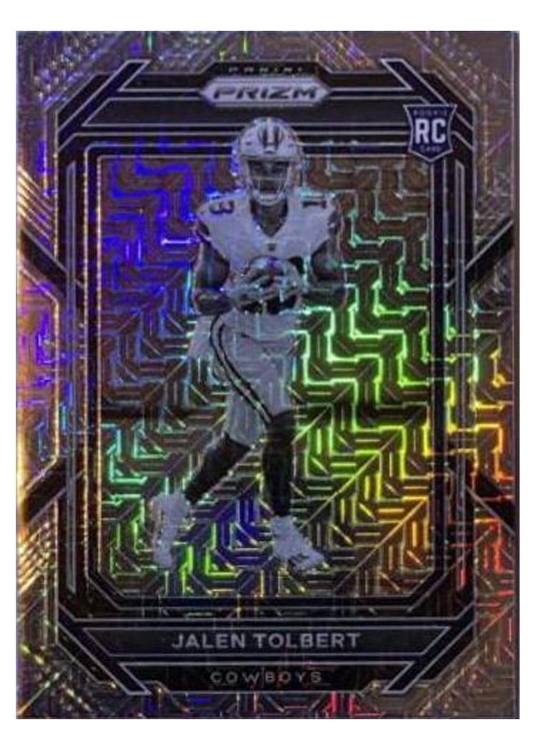 2022 Panini Prizm Base Set Jalen Tolbert #333 card