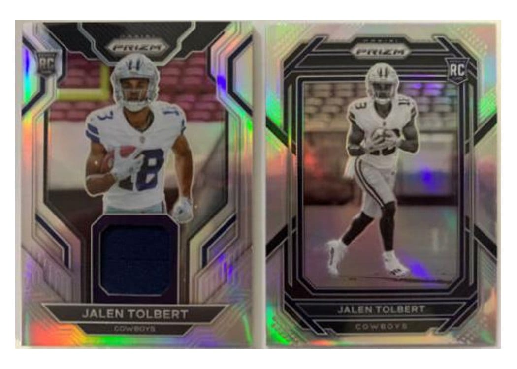 2022 Panini Prizm Base Set Jalen Tolbert #333 card