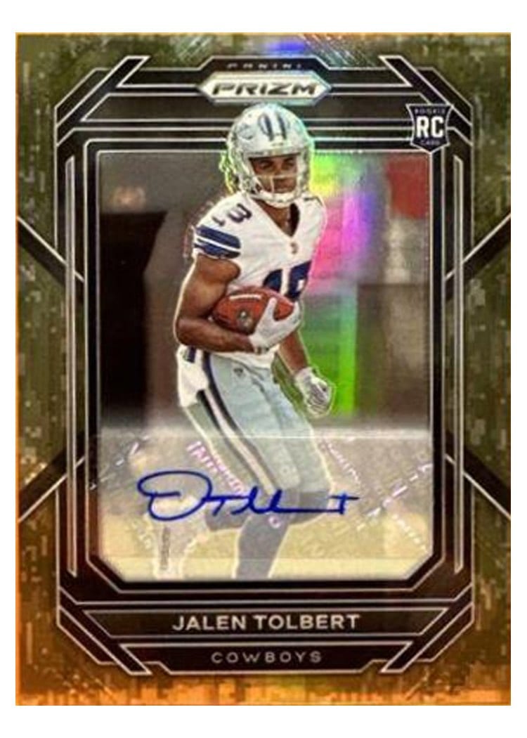 2022 Panini Prizm Base Set Jalen Tolbert #333 card