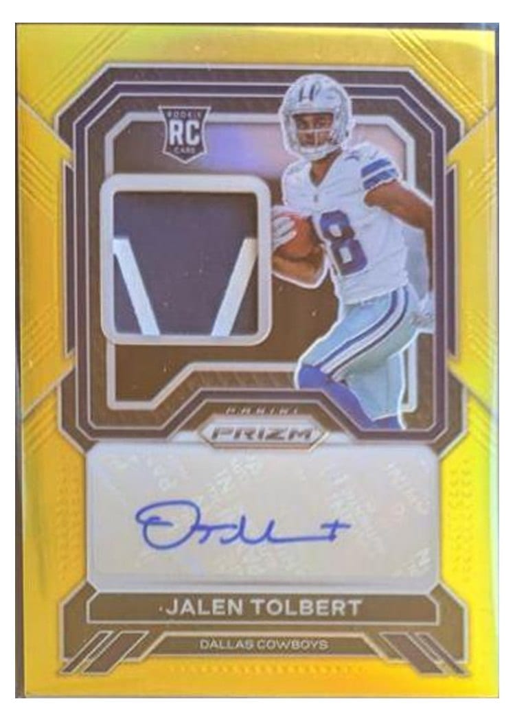 2022 Panini Prizm Base Set Jalen Tolbert #333 card