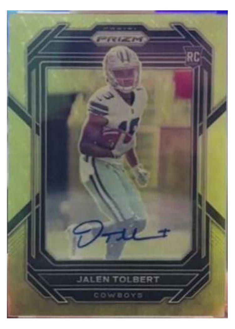 2022 Panini Prizm Base Set Jalen Tolbert #333 card
