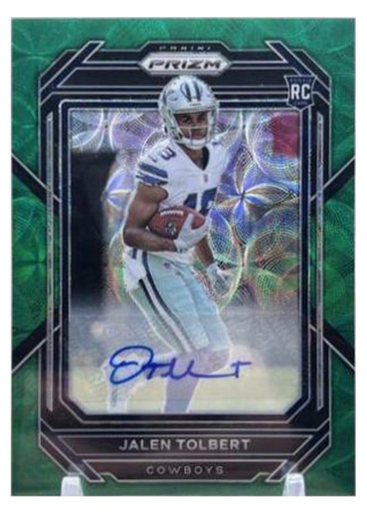2022 Panini Prizm Base Set Jalen Tolbert #333 card