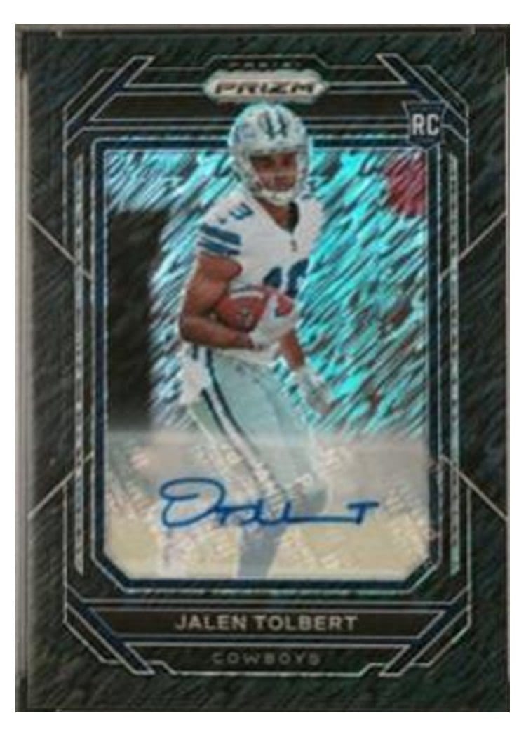 2022 Panini Prizm Base Set Jalen Tolbert #333 card