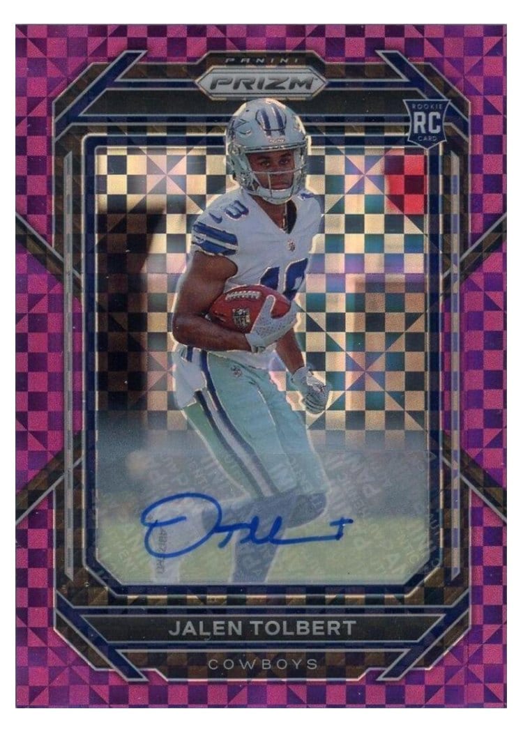 2022 Panini Prizm Base Set Jalen Tolbert #333 card