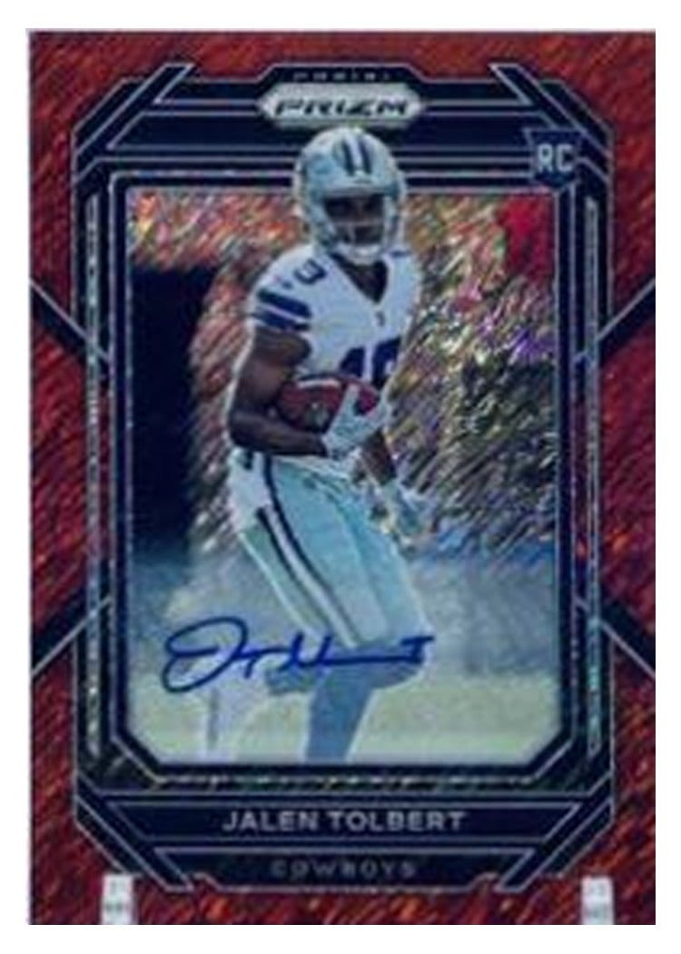 2022 Panini Prizm Base Set Jalen Tolbert #333 card