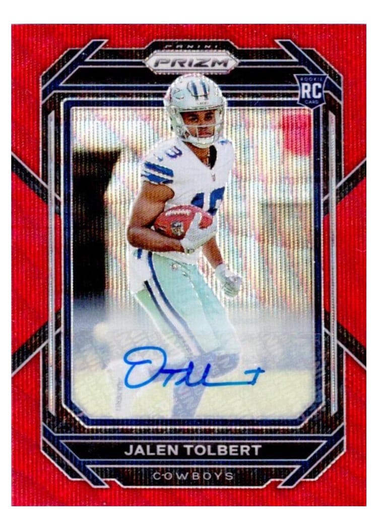 2022 Panini Prizm Base Set Jalen Tolbert #333 card
