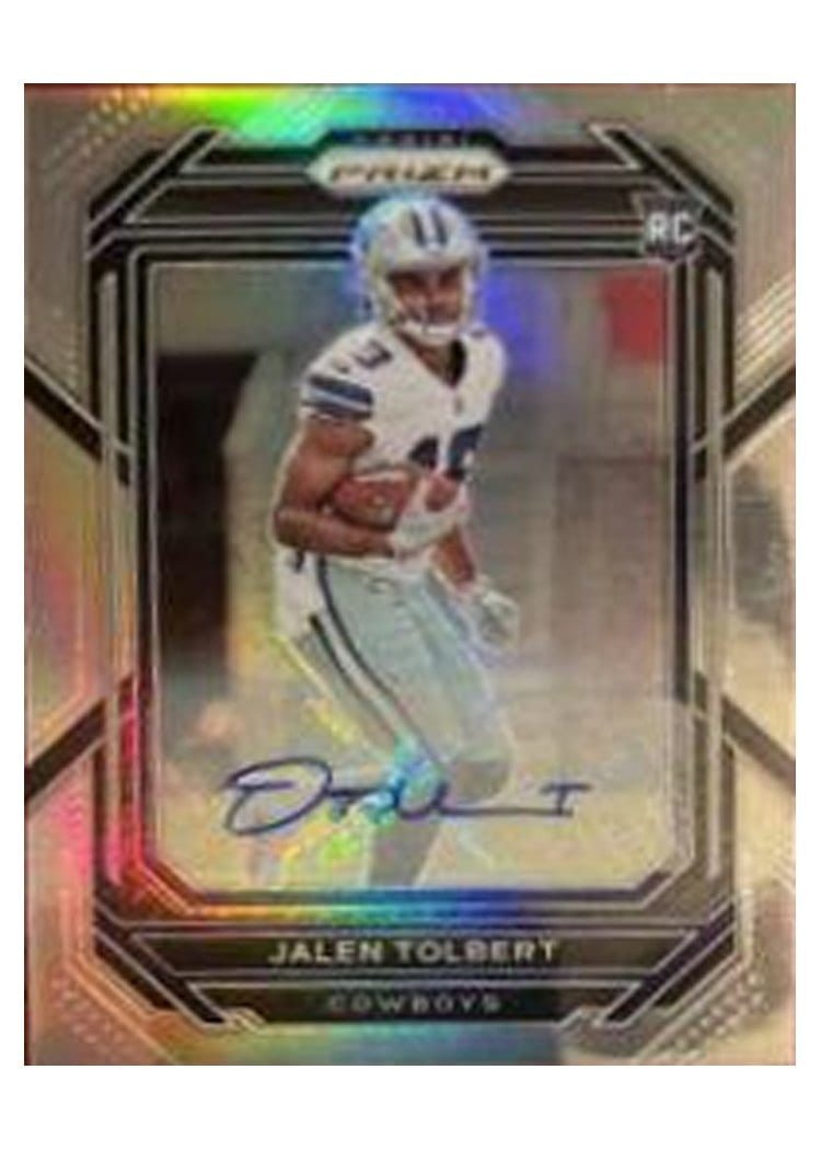 2022 Panini Prizm Base Set Jalen Tolbert #333 card