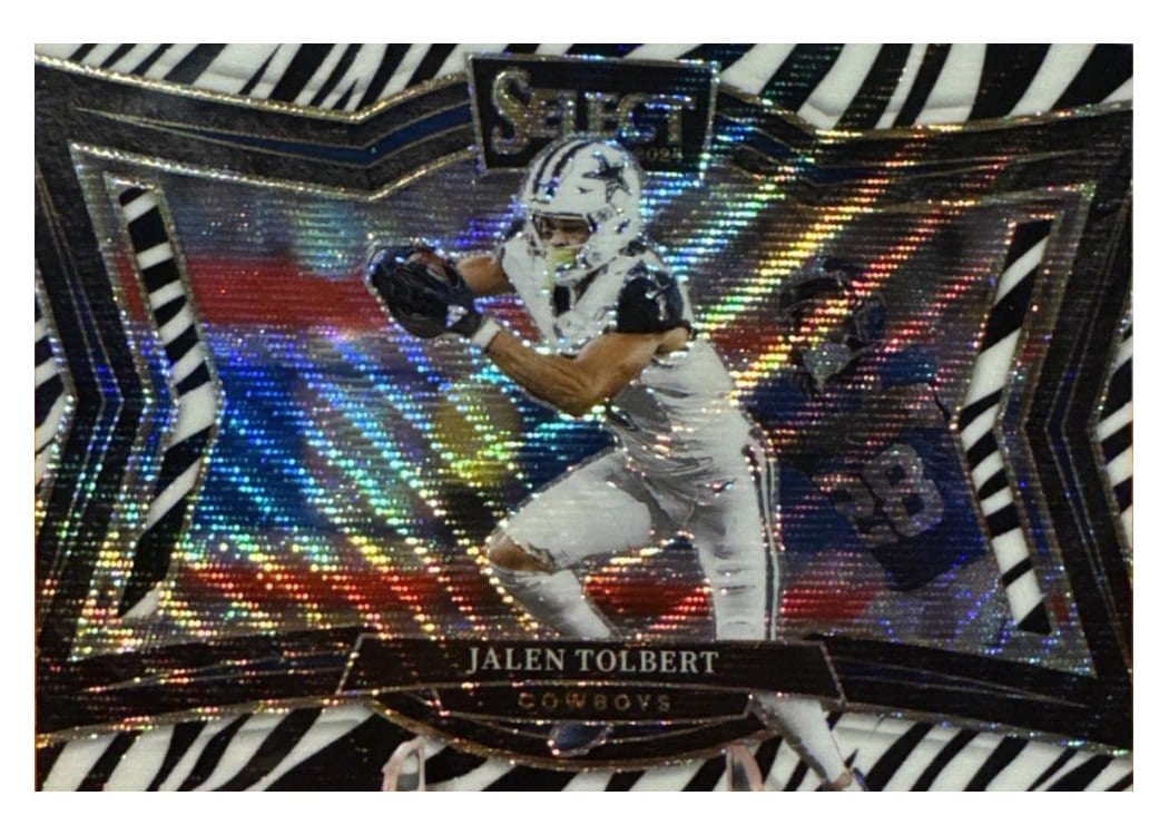 2024 Panini Select Base Set Jalen Tolbert #447 card