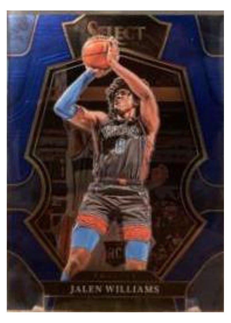 2022-23 Panini Select Base Set Jalen Williams #167 card