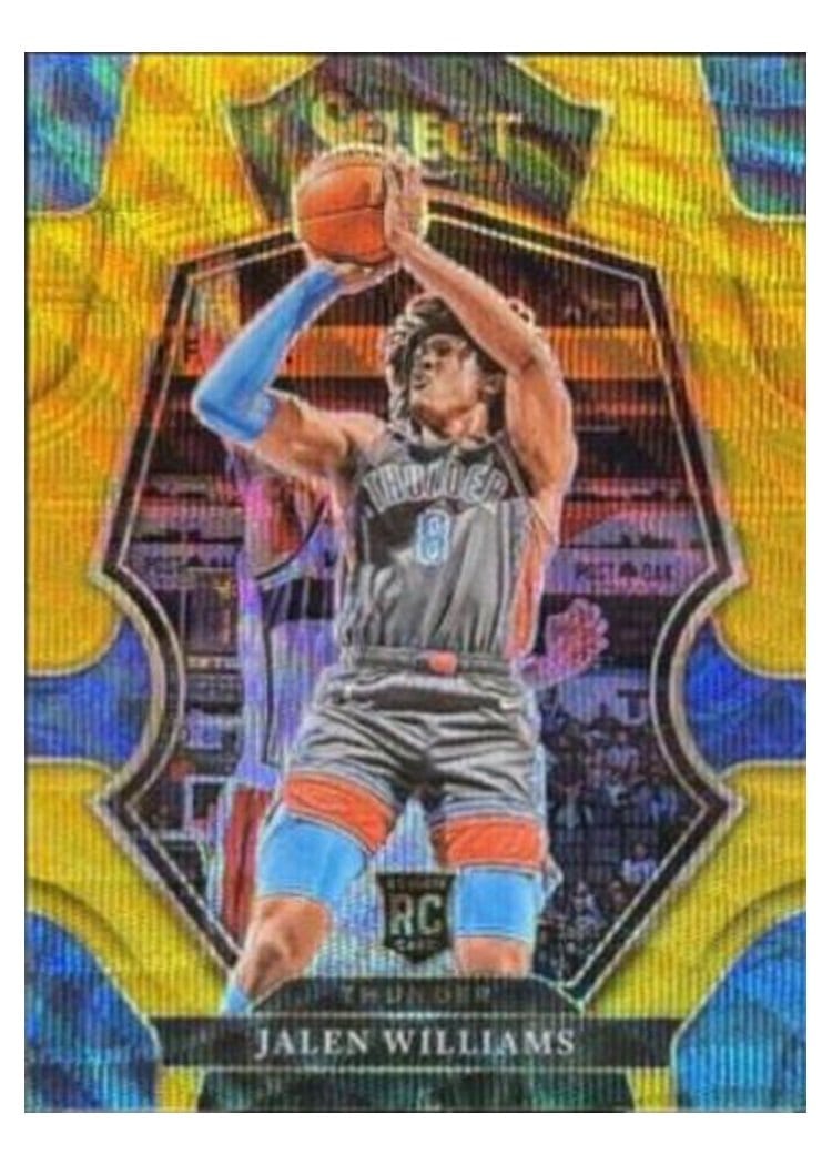 2022-23 Panini Select Base Set Jalen Williams #167 card