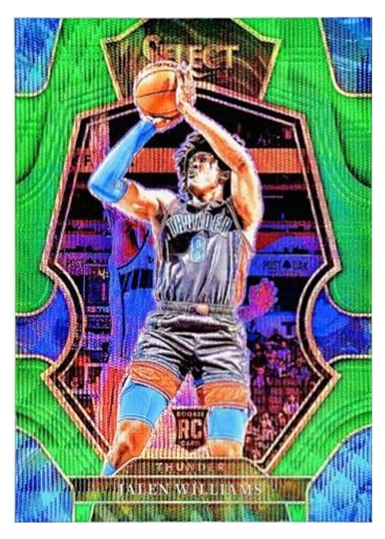 2022-23 Panini Select Base Set Jalen Williams #167 card