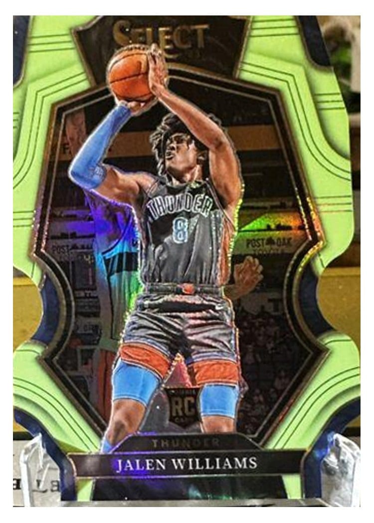 2022-23 Panini Select Base Set Jalen Williams #167 card