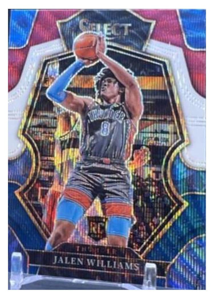 2022-23 Panini Select Base Set Jalen Williams #167 card