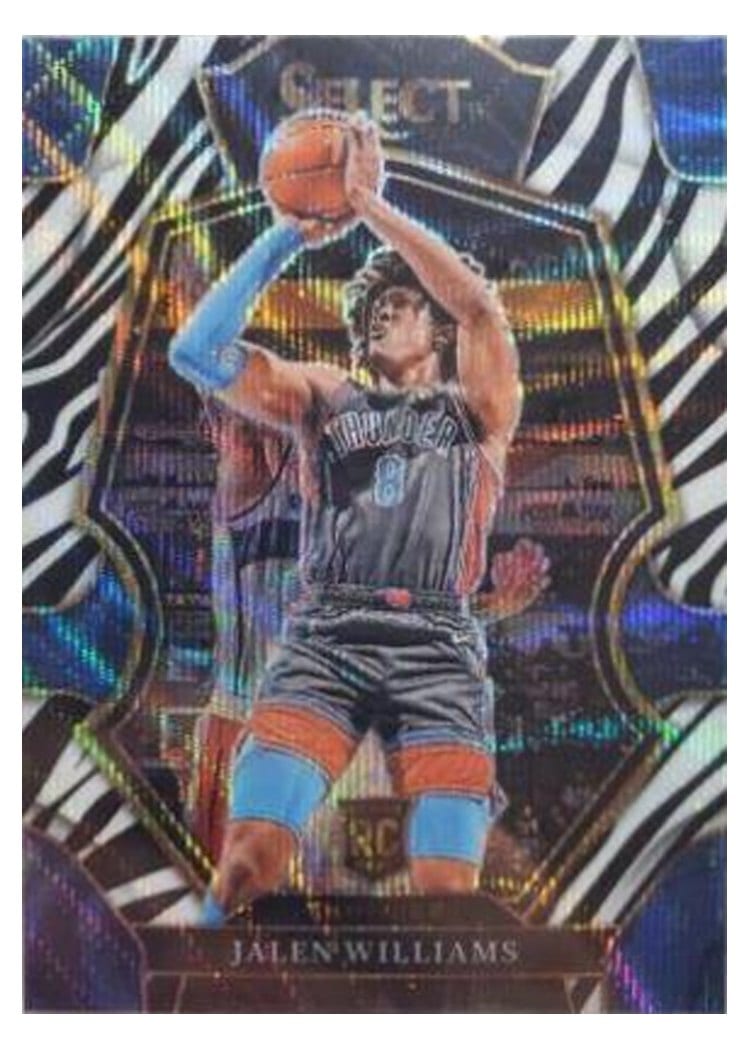 2022-23 Panini Select Base Set Jalen Williams #167 card
