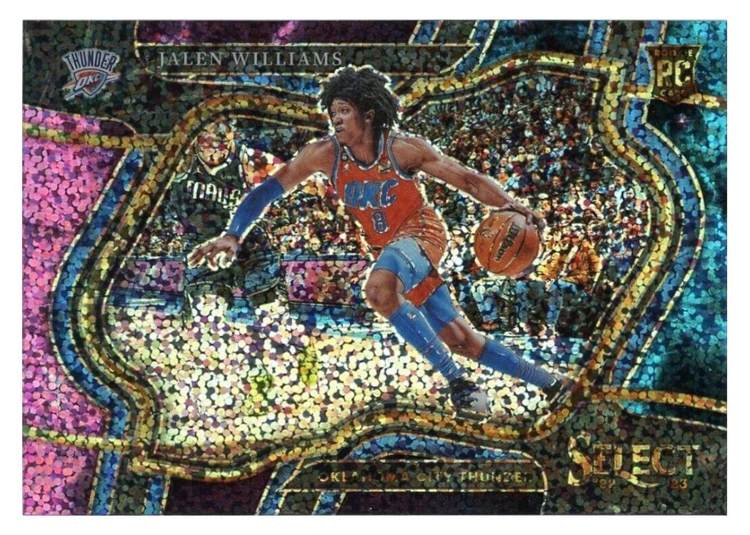 2022-23 Panini Select Base Set Jalen Williams #282 card