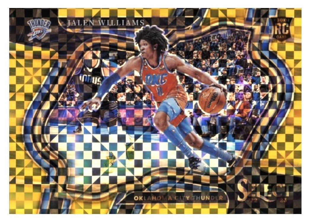2022-23 Panini Select Base Set Jalen Williams #282 card
