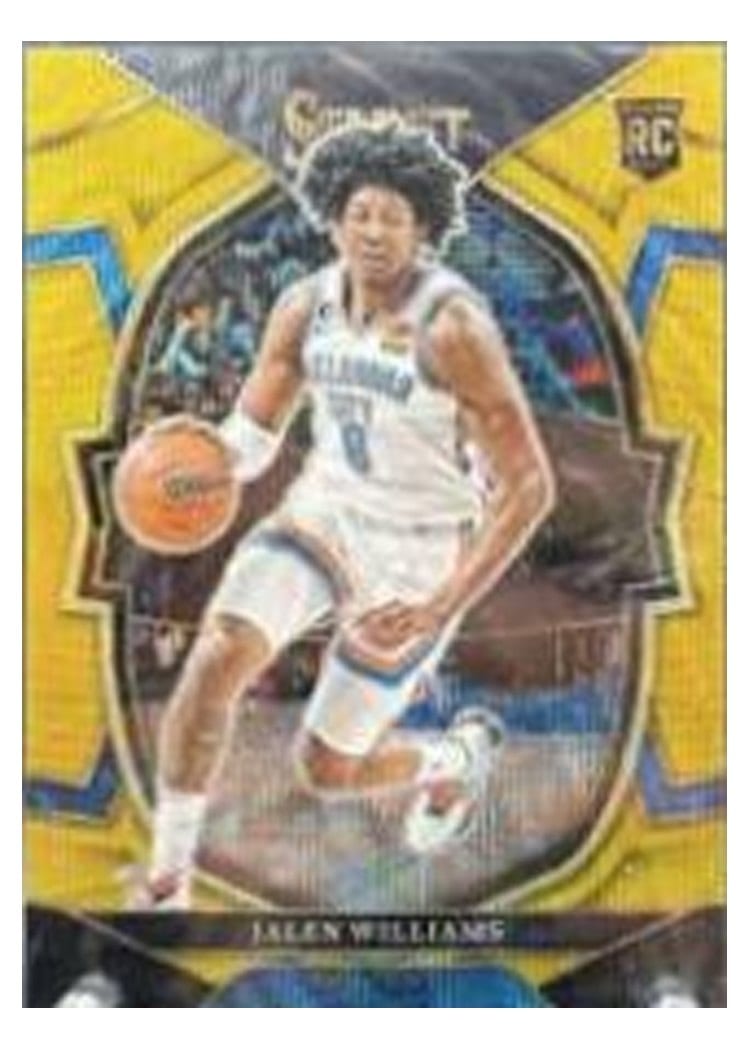 2022-23 Panini Select Base Set Jalen Williams #282 card