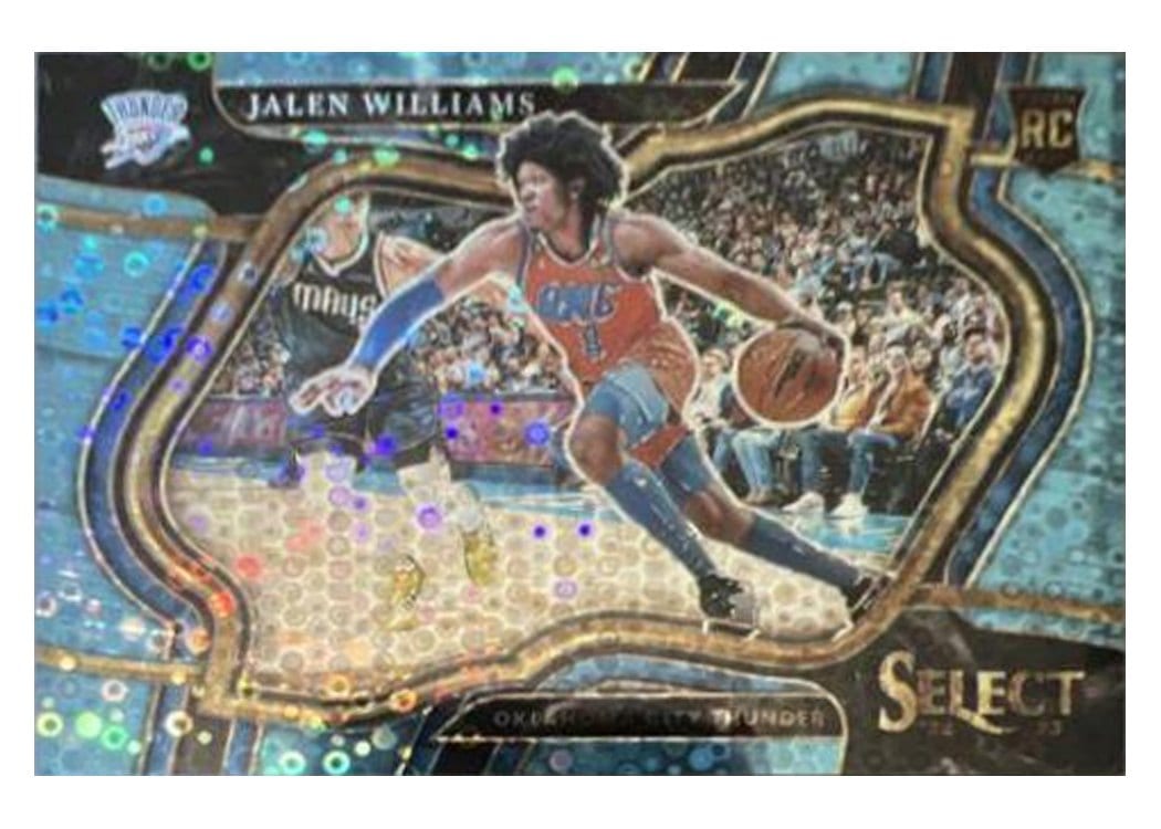 2022-23 Panini Select Base Set Jalen Williams #282 card