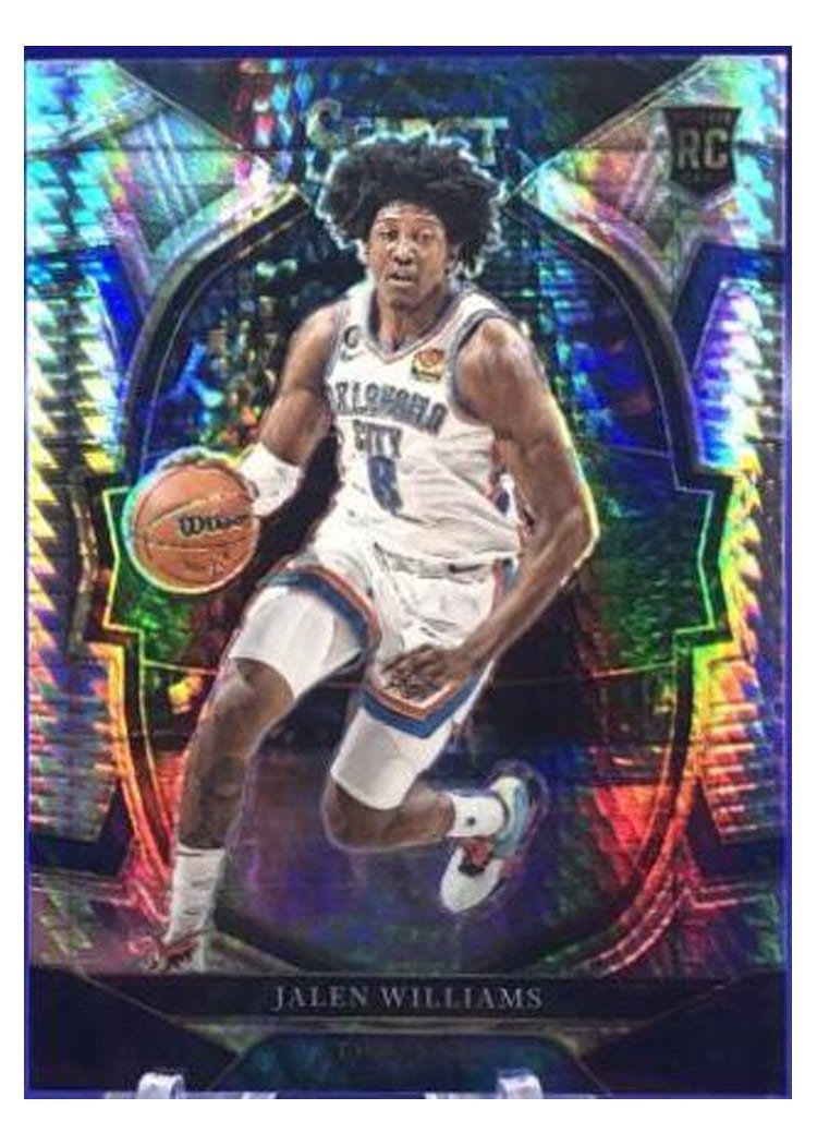 2022-23 Panini Select Base Set Jalen Williams #282 card