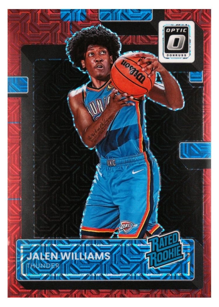 2022 Panini Donruss Optic Jalen Williams #235 card