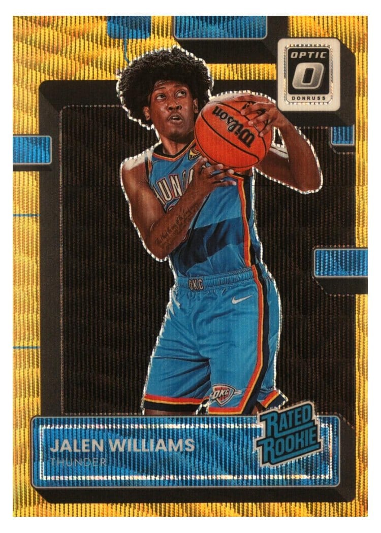 2022 Panini Donruss Optic Jalen Williams #235 card