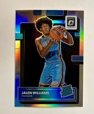 2022 Panini Donruss Optic Jalen Williams #235 card
