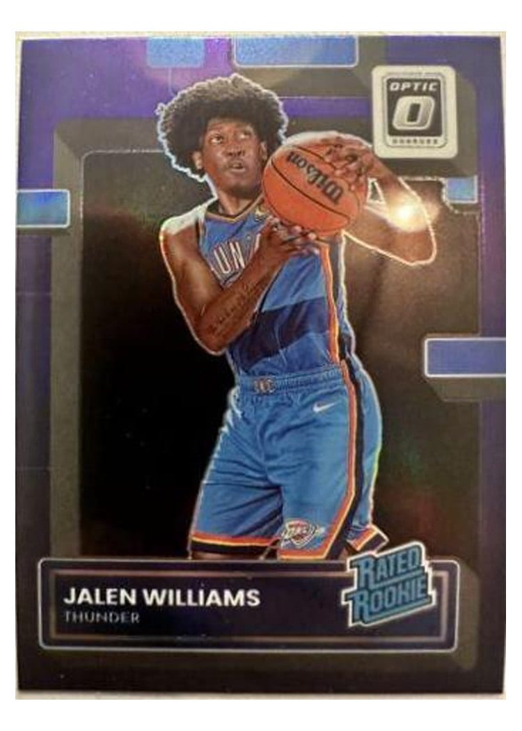 2022 Panini Donruss Optic Jalen Williams #235 card