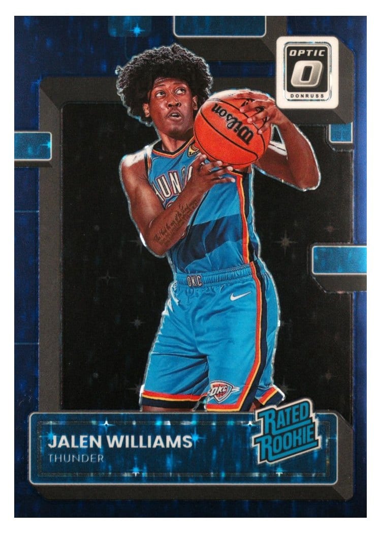 2022 Panini Donruss Optic Jalen Williams #235 card