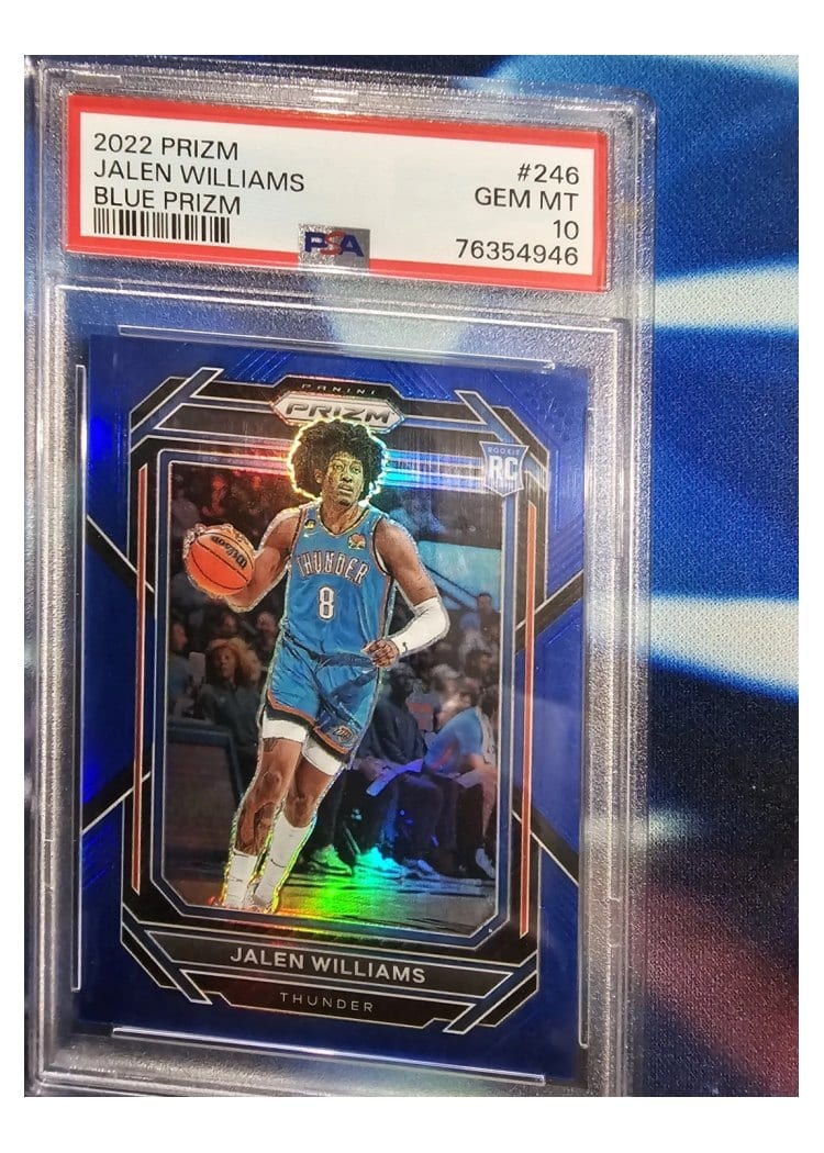2022 Panini Prizm Jalen Williams #246 card