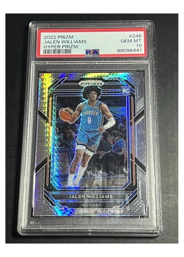 2022 Panini Prizm Jalen Williams #246 card