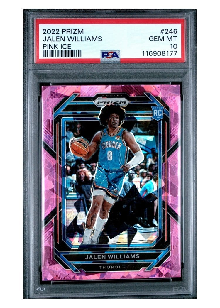 2022 Panini Prizm Jalen Williams #246 card