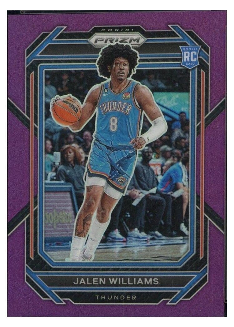 2022 Panini Prizm Jalen Williams #246 card