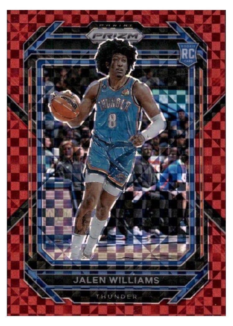 2022 Panini Prizm Jalen Williams #246 card