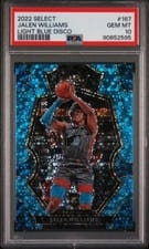 2022 Panini Select Jalen Williams #167 card