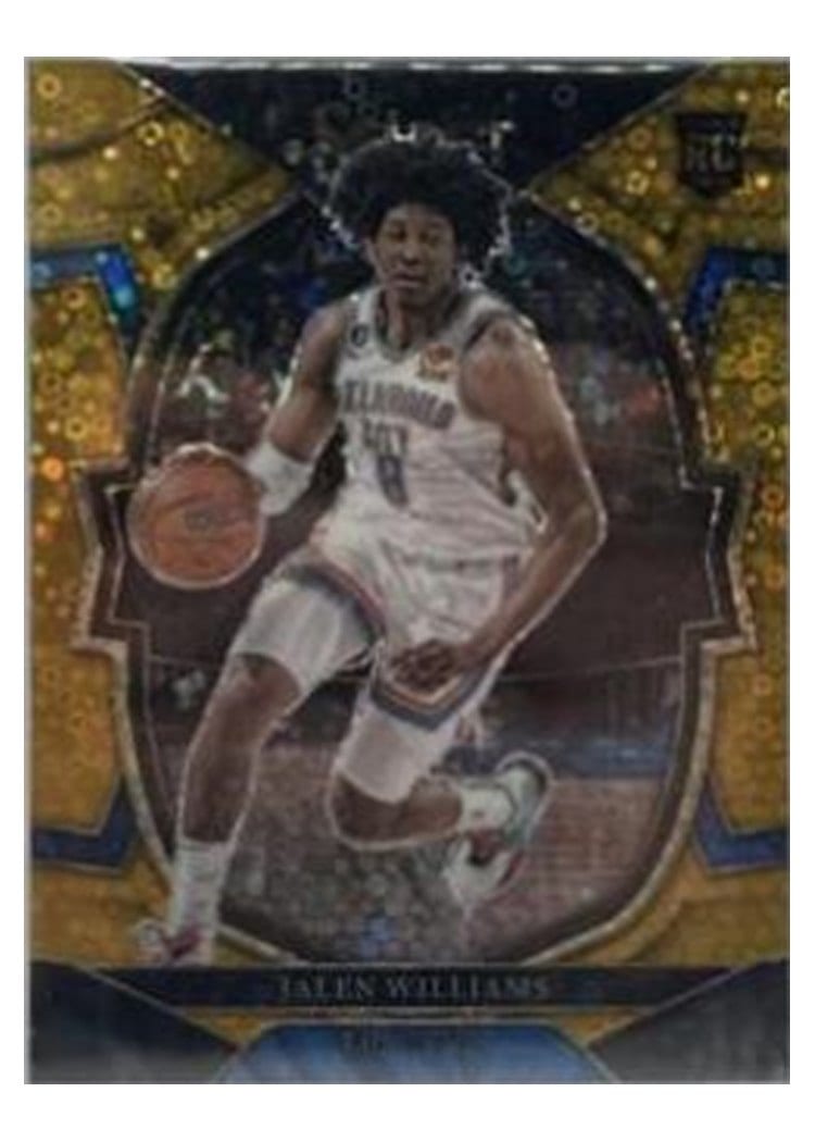 2022 Panini Select Jalen Williams #90 card