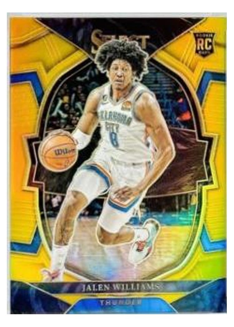 2022 Panini Select Jalen Williams #90 card