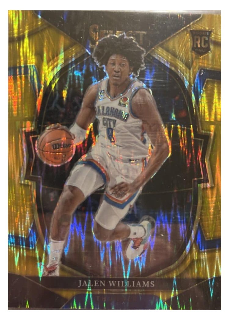 2022 Panini Select Jalen Williams #90 card