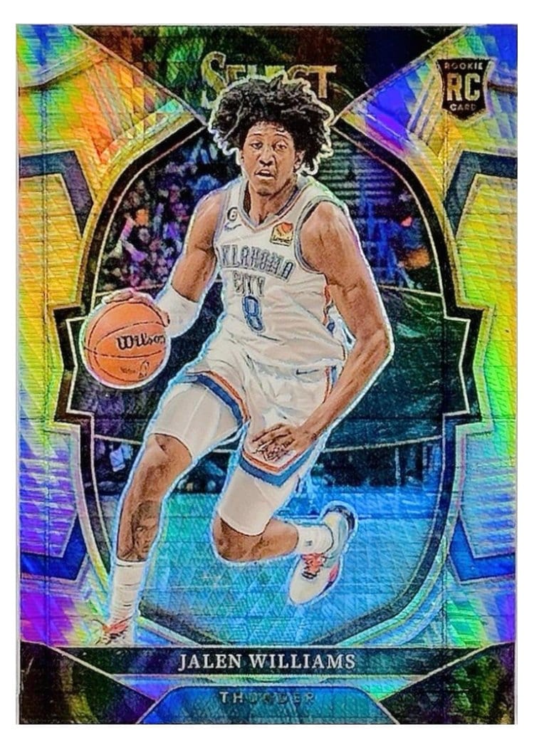 2022 Panini Select Jalen Williams #90 card