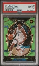 2022 Panini Select Jalen Williams #90 card